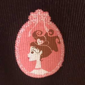 Cameo girl ribbed tank top